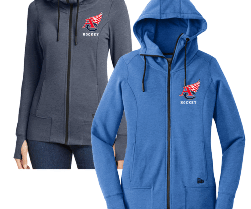 New Era Ladies Fleece Full Zip Hood