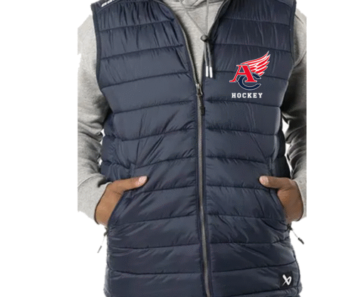 Bauer Adult Navy Puffer Vest