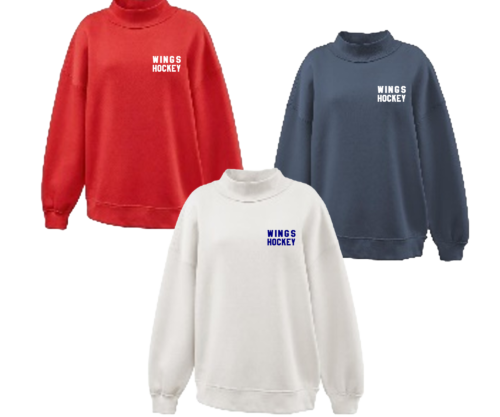 Pennant Ladies Cotton Mockneck