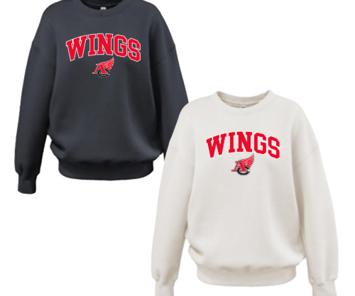 Pennant Ladies Oversized Cotton Crew